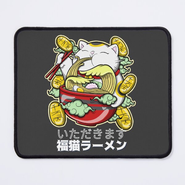 Item preview, Fortune cat ramen designed and sold by The magic Yellow bus.