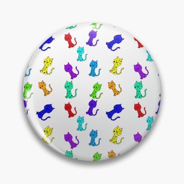 Item preview, many colored cats designed and sold by Prapan.