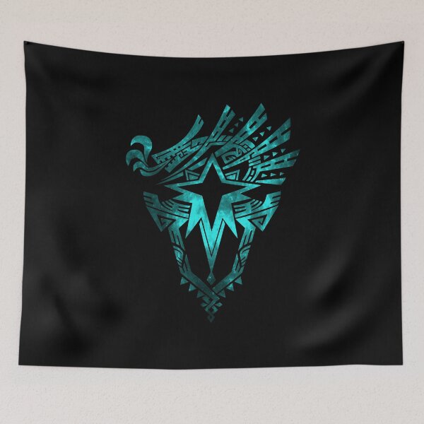 Item preview, Monster Hunter World Iceborne Logo (Galaxy Design) designed and sold by Donavenwolfe.