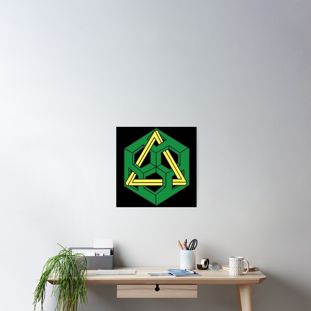 Vista previa del artículo con la obra «Póster», diseñado y vendido por createVisions.