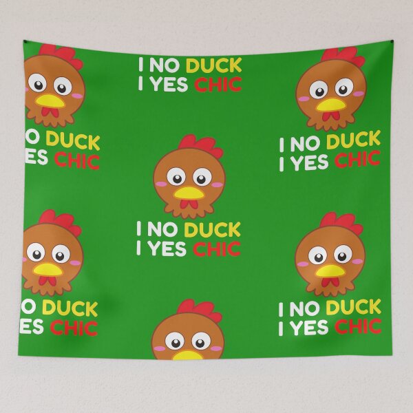Item preview, I no duck, i yes chic designed and sold by pookamon14.