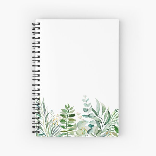 Blank Page Spiral Notebooks for Sale