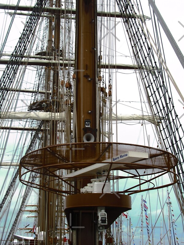 « Gréement du voilier, "Union" avec un ajout moderne » par Shulie1