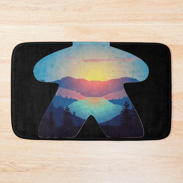 Item preview, Beautiful Sunset Adventure Meeple Board Game Scene Classic designed and sold by mathewbenjamin.