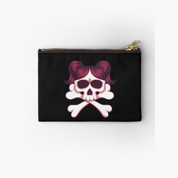 Item preview,  Funny Skull With Girl Crossbone For T shirt & stickers  designed and sold by Yassin  KM.