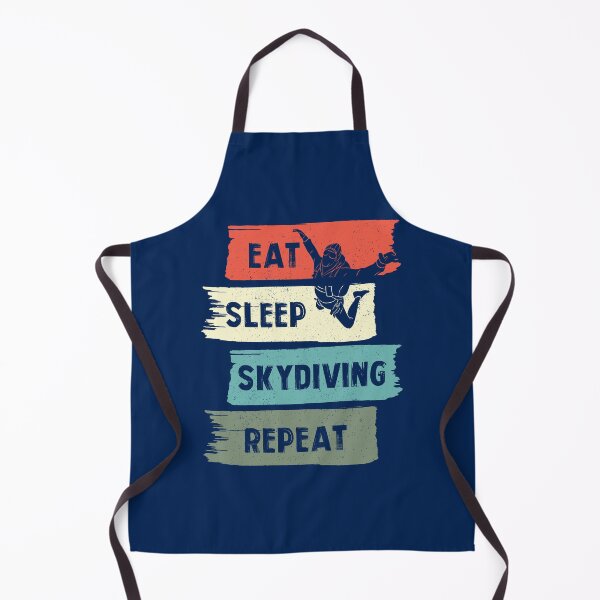 Item preview, Eat Sleep Skydiving Repeat - A skydiver with the slogan Eat Sleep Skydiving Repeat designed and sold by velisani.