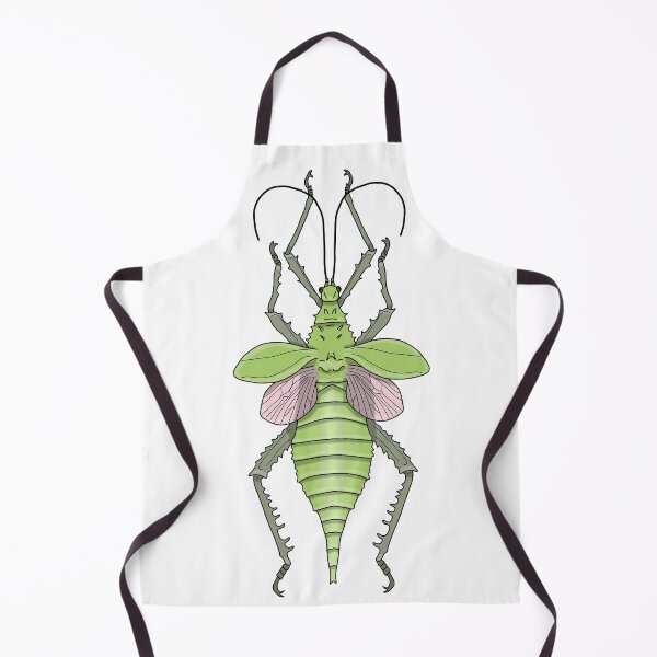 Item preview, Female pink green stick insect (heteropteryx dilatata) designed and sold by Artbychb.