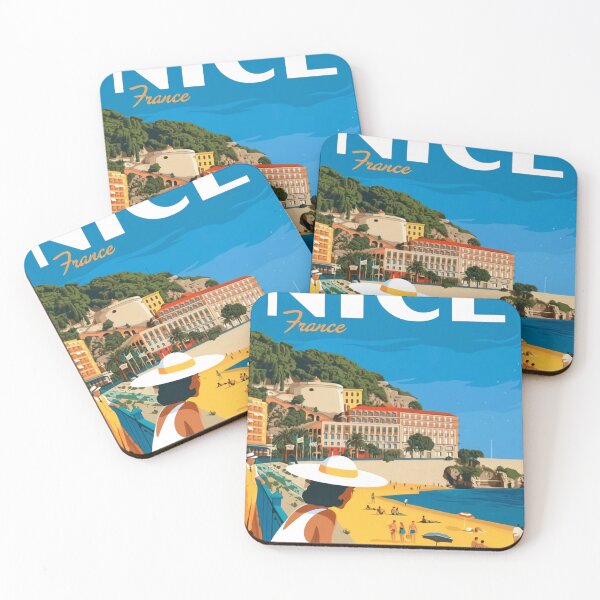 Item preview, Nice Travel Poster     designed and sold by samakamikloa.