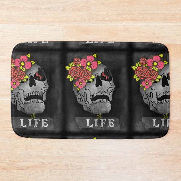 Item preview, day of the dead, Dia De Los Muertos,skull with roses designed and sold by InnaMGraphic.