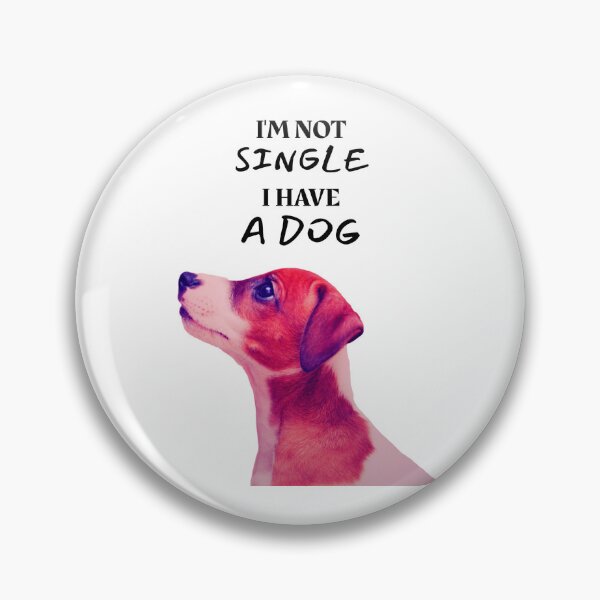 Item preview, I'm not single I have a dog shirt, cute dog lover T-shirt, funny dog owner gift, Funny dog shirt designed and sold by InstaDesignCo.