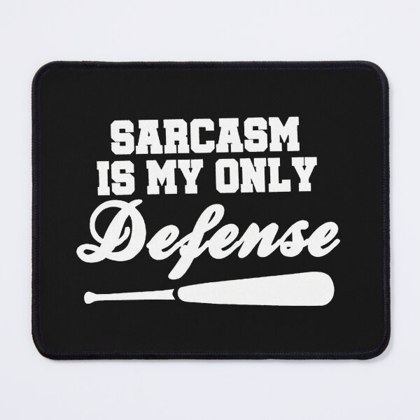 Item preview, Teen Wolf Stiles Stilinski T-Shirt “Sarcasm is my only Defense” - grey/black designed and sold by FelixKelly746.