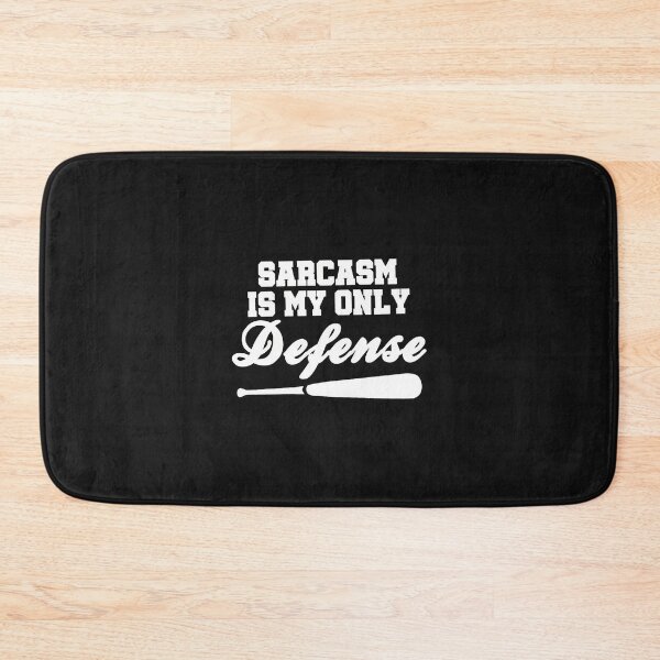 Item preview, Teen Wolf Stiles Stilinski T-Shirt “Sarcasm is my only Defense” - grey/black designed and sold by FelixKelly746.