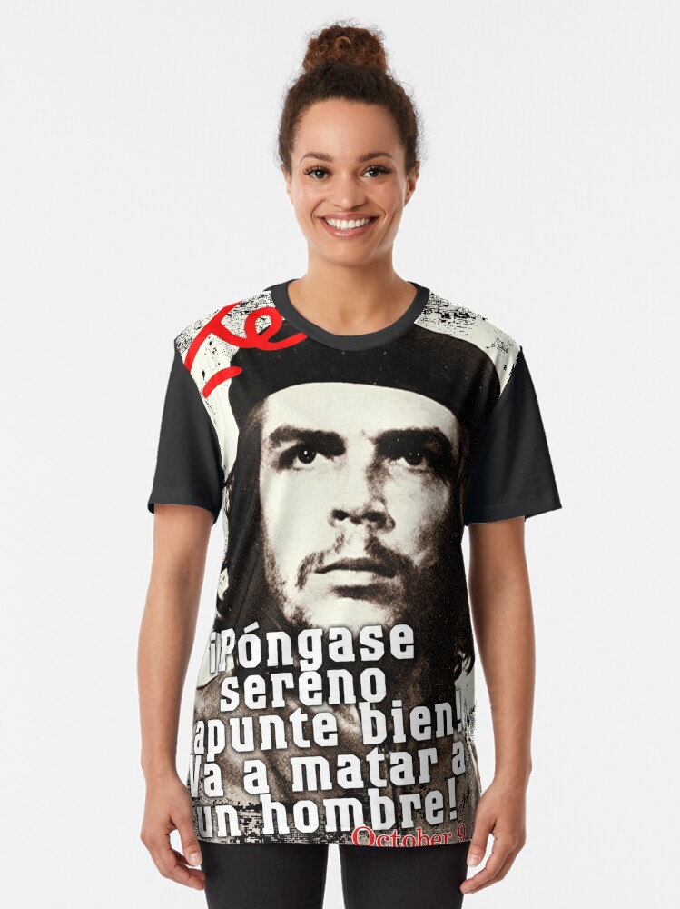 Camiseta Che Guevara Ultimas Palabras De Leozitro Redbubble