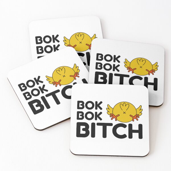 Item preview, Bok Bok Bitch -Crazy Rich Asians Design in Black- because Chickens are Bitches!     designed and sold by RuthForeman.