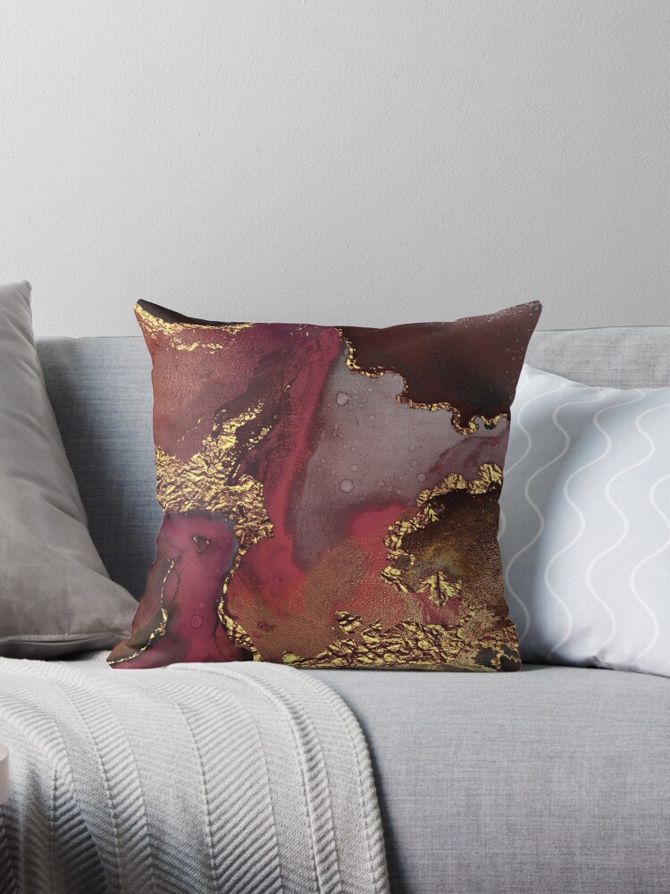 Mauve deals throw pillows