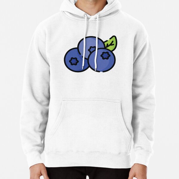 Blueberry pie pattern (3) Pullover Hoodie