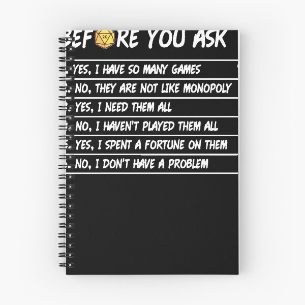 Item preview, Before You Ask Funny Board Game Classic designed and sold by mathewbenjamin.