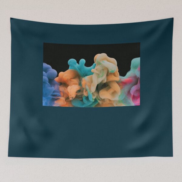 Item preview, colorful smokes art1  designed and sold by BareNakedNutes.