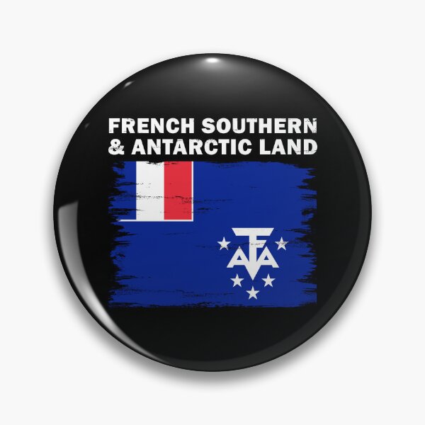 Item preview, French Southern _ Antarctic Lands Flag National designed and sold by rafaeltto.