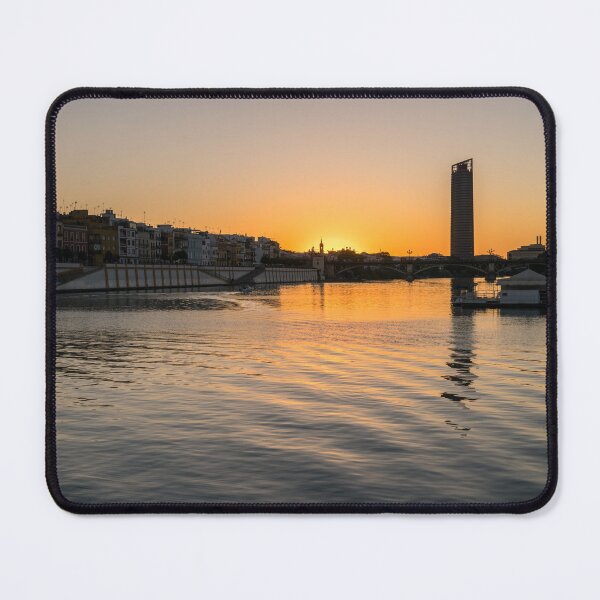 Item preview, Silky Riverside Sunset in Seville Spain designed and sold by Georgia Mizuleva.