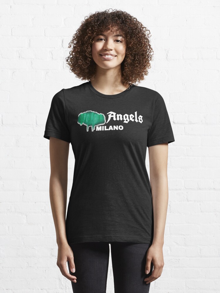 Camiseta New Palm Angels Sprayed Print Logo