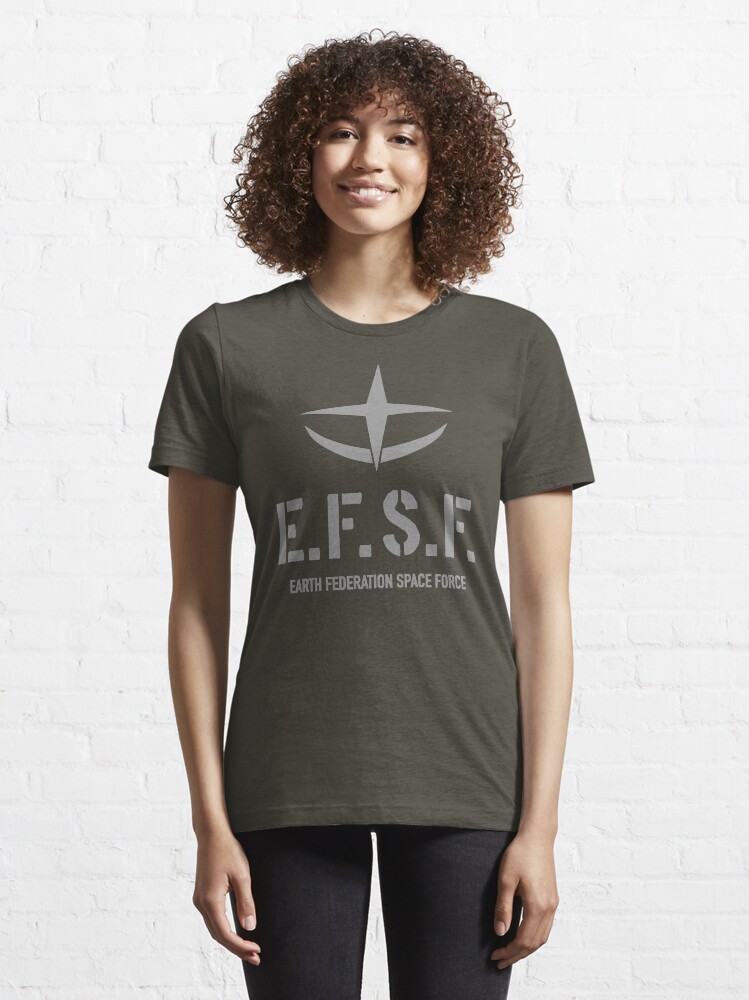 "Earth Federation Space Force Uniform" T-shirt for Sale by cyycyy