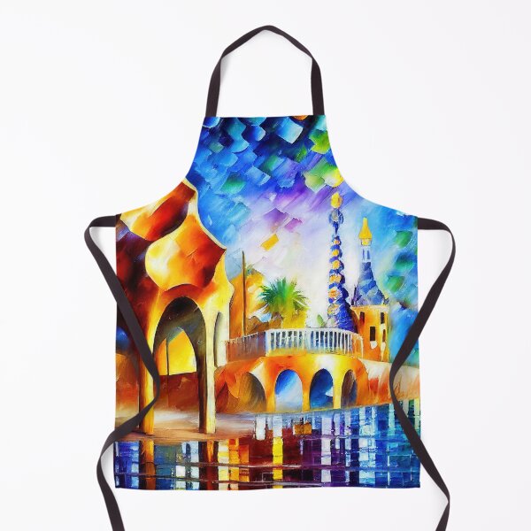 Item preview, Barcelona, Panorama from Parc Guell designed and sold by AM FineArtPrints.