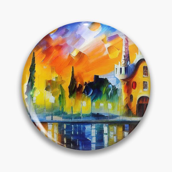 Item preview, Barcelona, Panorama from Parc Guell designed and sold by AM FineArtPrints.