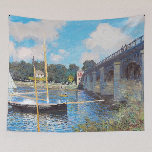 Item preview, The Bridge at Argenteuil  by Claude Monet designed and sold by Tamas Das.