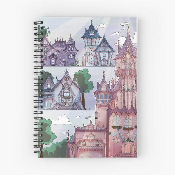 Item preview, Elven fantasy city designed and sold by DyuveDoodles.