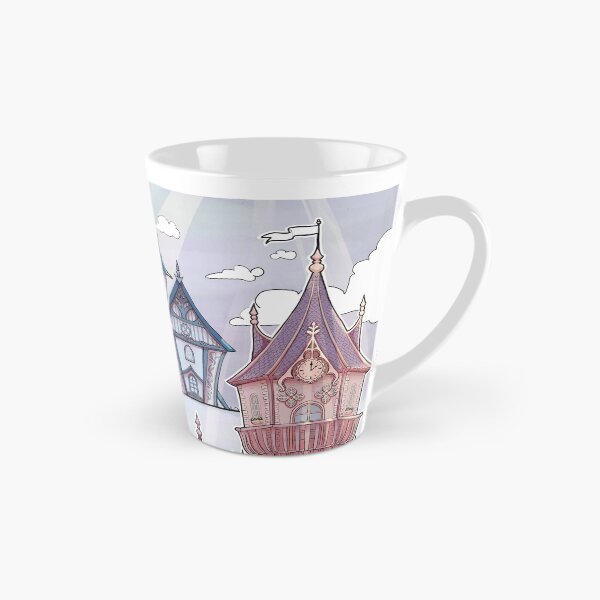 Item preview, Elven fantasy city designed and sold by DyuveDoodles.