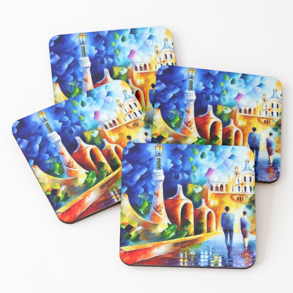 Item preview, Barcelona, Panorama from Parc Guell designed and sold by AM FineArtPrints.