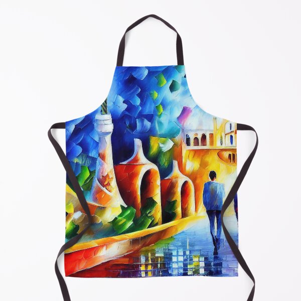 Item preview, Barcelona, Panorama from Parc Guell designed and sold by AM FineArtPrints.