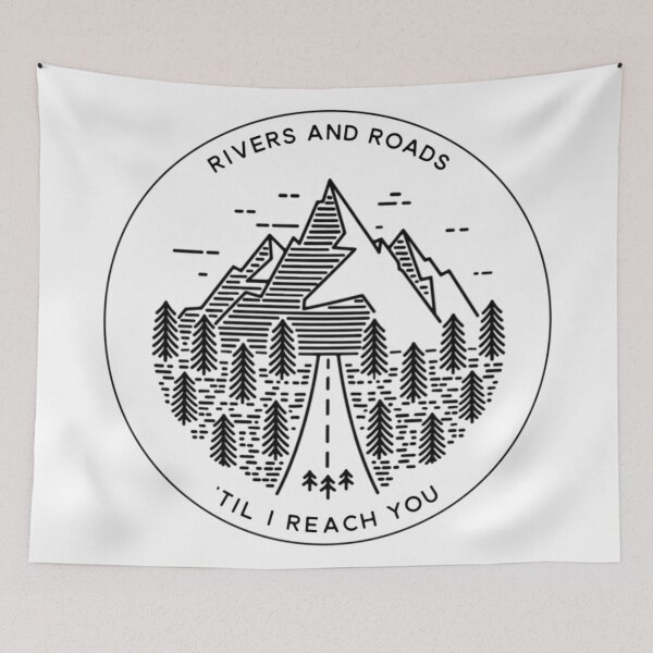 Item preview, RIVERS AND ROADS designed and sold by MadEDesigns.