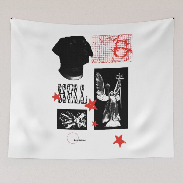 Item preview, Keshi Merch Hell Heaven   designed and sold by BareNakedNutes.