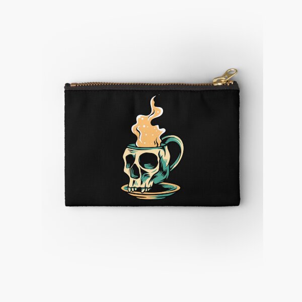 Item preview, Hot Coffee In Skull Mug T shirt & Stickers  designed and sold by Yassin  KM.
