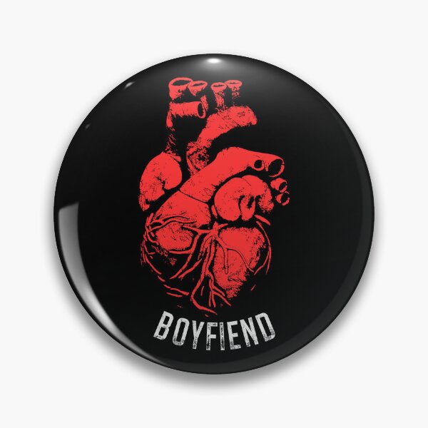 Item preview, Couples Halloween Anatomical Heart Boyfiend Gothic Love designed and sold by GrandeDuc.