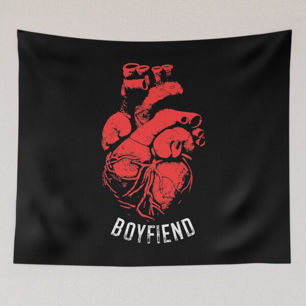 Item preview, Couples Halloween Anatomical Heart Boyfiend Gothic Love designed and sold by GrandeDuc.