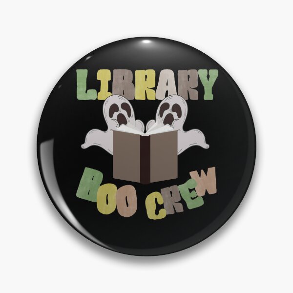 Item preview, Library boo crew, cute library halloween design designed and sold by reka88.