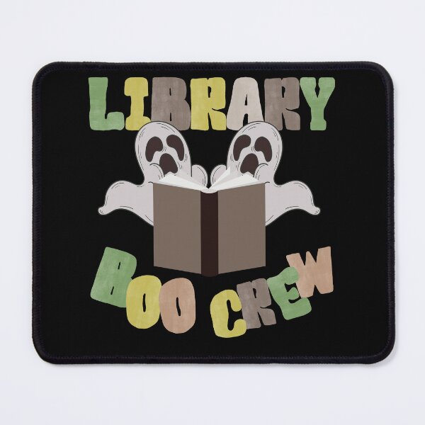 Item preview, Library boo crew, cute library halloween design designed and sold by reka88.