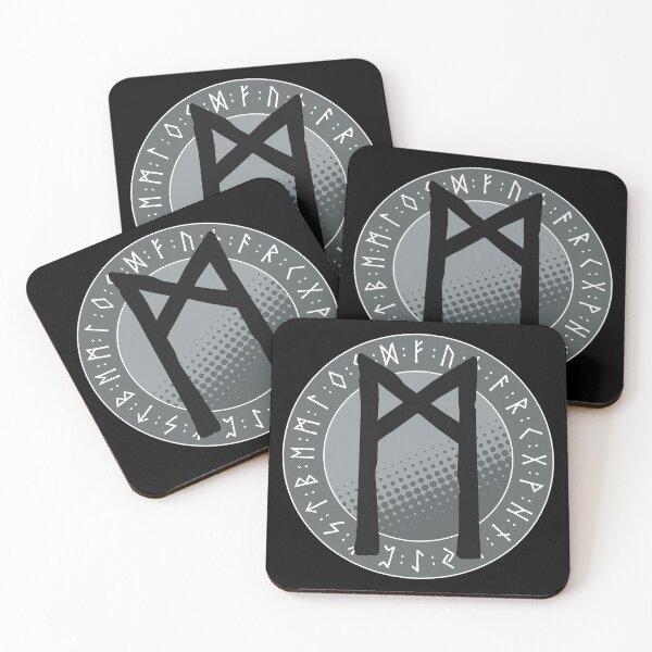 Item preview, Viking Runes and Runic Symbols - Mannaz (Mankind) designed and sold by iscaStudioArt.