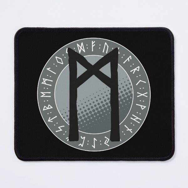 Item preview, Viking Runes and Runic Symbols - Mannaz (Mankind) designed and sold by iscaStudioArt.