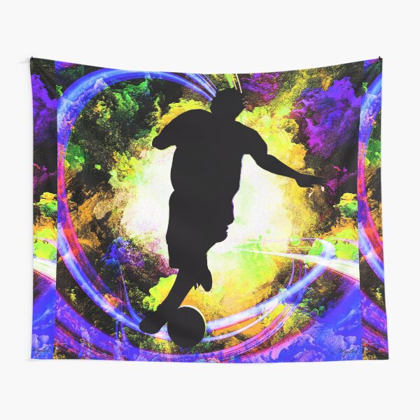 "SOCCER FOOTBALL" Tapestry for Sale by Overthetopsm Redbubble