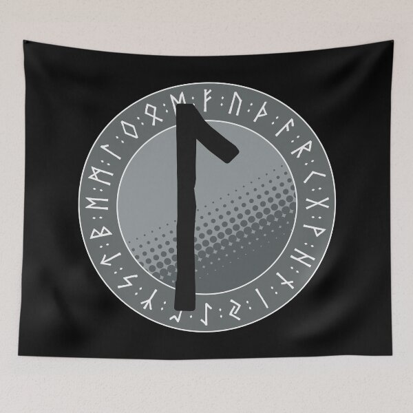 Item preview, Viking Runes and Runic Symbols - Laguz (Water) designed and sold by iscaStudioArt.