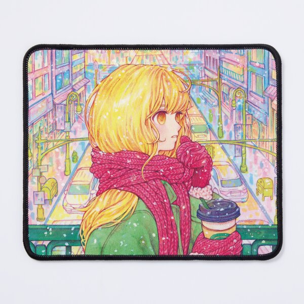 Item preview, Snowy city designed and sold by rowonart.