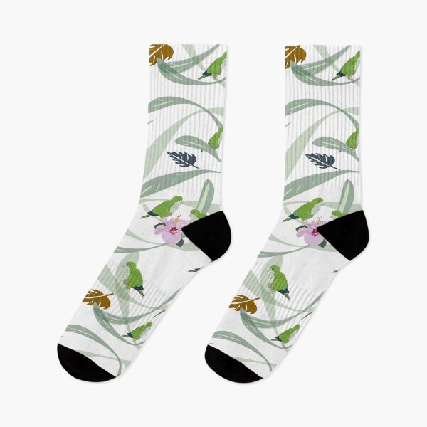 Item preview, Parrots on branches designed and sold by Emi Yañez.