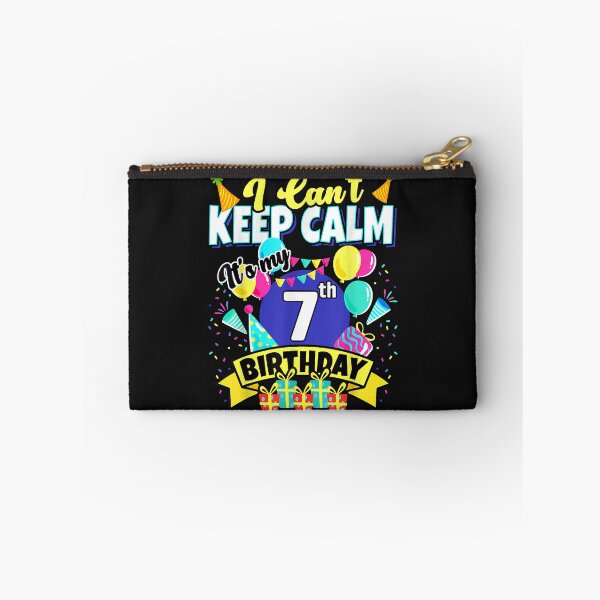 Artikelvorschau, 7 Jahre altes Geschenk Ich kann nicht ruhig bleiben, es ist mein 7. Geburtstag entworfen und verkauft von PatriciaClark02.