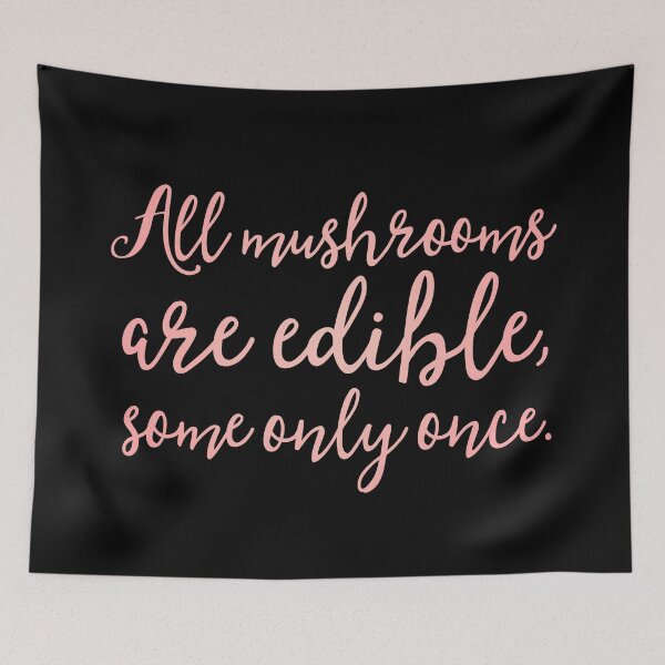 Item preview, All mushrooms are edible, some only once. v.2 designed and sold by x1brett.