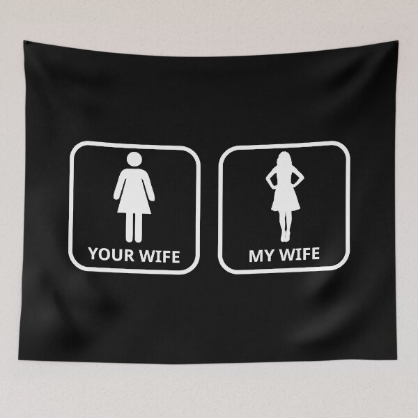 Item preview, My Wife Your Wife designed and sold by GGlobeStudio.