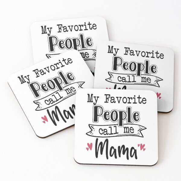 Item preview, My Favorite People Call Me Mama designed and sold by ElzaMathurinppi.